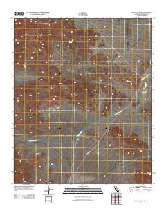 Porcupine Wash 2012 topographic map thumbnail