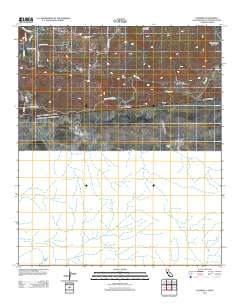 Potrero 2012 topographic map thumbnail