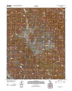Priest Valley 2012 topographic map thumbnail