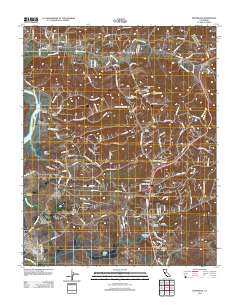 Prunedale 2012 topographic map thumbnail