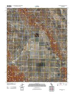 Pyramid Hills 2012 topographic map thumbnail