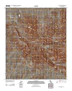 Quartz Peak 2012 topographic map thumbnail