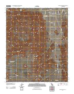 Queen Mountain 2012 topographic map thumbnail