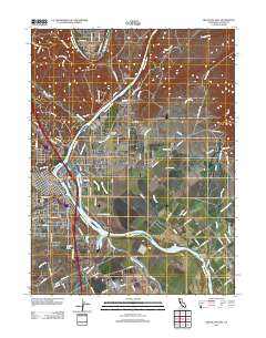 Red Bluff East 2012 topographic map thumbnail