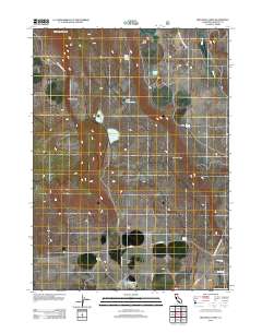 Red Rock Lakes 2012 topographic map thumbnail