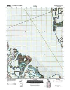 Redwood Point 2012 topographic map thumbnail