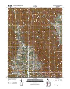 Redwood Valley 2012 topographic map thumbnail