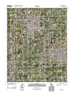 Reedley 2012 topographic map thumbnail