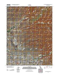Richardson Springs 2012 topographic map thumbnail