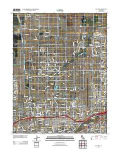 Rio Linda 2012 topographic map thumbnail