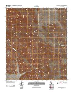 Rockhouse Canyon 2012 topographic map thumbnail