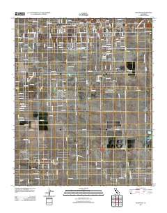 Rosamond 2012 topographic map thumbnail
