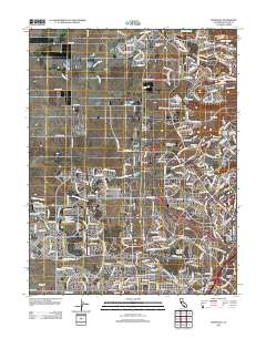 Roseville 2012 topographic map thumbnail