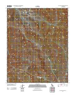 Sacatar Canyon 2012 topographic map thumbnail