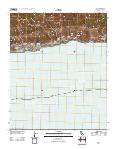 Sacate 2012 topographic map thumbnail
