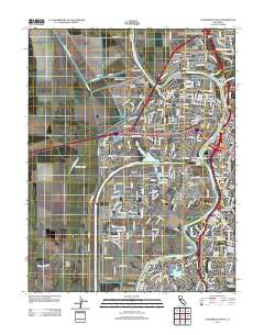 Sacramento West 2012 topographic map thumbnail