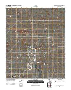 Saddleback Mountain 2012 topographic map thumbnail