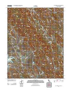 Salt Spring Valley 2012 topographic map thumbnail