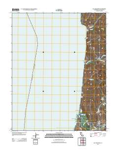 San Gregorio 2012 topographic map thumbnail