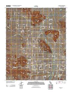 Landers 2012 topographic map thumbnail