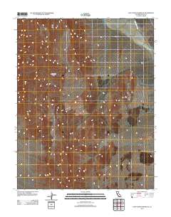 Last Chance Range SE 2012 topographic map thumbnail