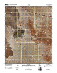 Lavic Lake 2012 topographic map thumbnail