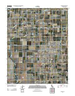 Lemoore 2012 topographic map thumbnail
