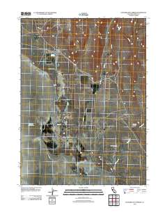 Leonards Hot Springs 2012 topographic map thumbnail