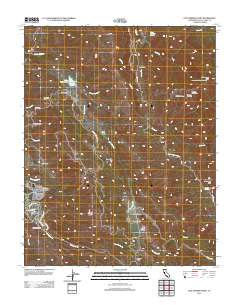 Lick Observatory 2012 topographic map thumbnail