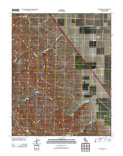 Lillis Ranch 2012 topographic map thumbnail