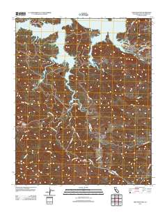 Lime Mountain 2012 topographic map thumbnail