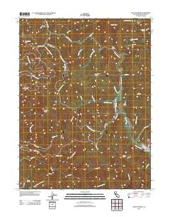 Lincoln Ridge 2012 topographic map thumbnail