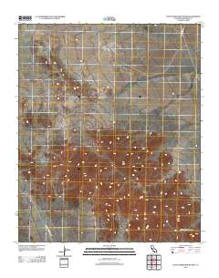 Little Maria Mountains 2012 topographic map thumbnail