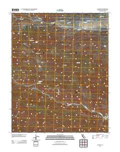 Llanada 2012 topographic map thumbnail