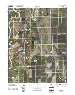 Llano Seco 2012 topographic map thumbnail