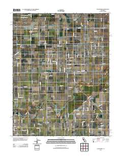 Lockeford 2012 topographic map thumbnail