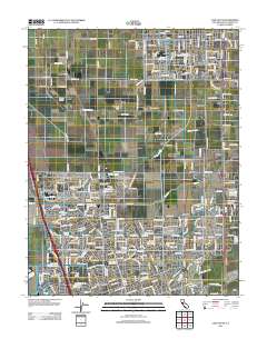 Lodi South 2012 topographic map thumbnail