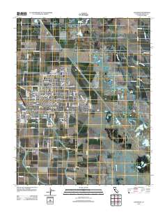 Los Banos 2012 topographic map thumbnail