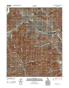 Los Banos Valley 2012 topographic map thumbnail