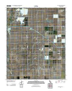 Lost Hills NE 2012 topographic map thumbnail