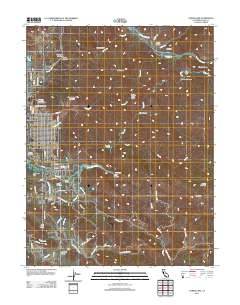 Lower Lake 2012 topographic map thumbnail