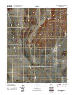 Lower Warm Springs 2012 topographic map thumbnail