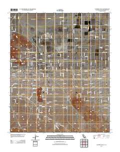 Lucerne Valley 2012 topographic map thumbnail