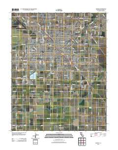 Madera 2012 topographic map thumbnail