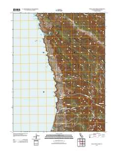 Mallo Pass Creek 2012 topographic map thumbnail