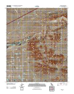 Manix 2012 topographic map thumbnail