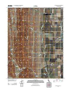 Manor Slough 2012 topographic map thumbnail