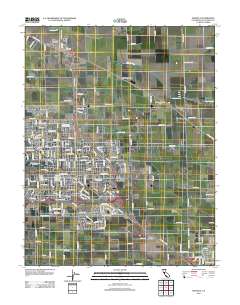 Manteca 2012 topographic map thumbnail