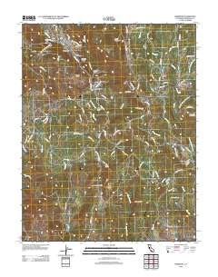 Mariposa 2012 topographic map thumbnail