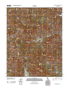 Mariposa Peak 2012 topographic map thumbnail